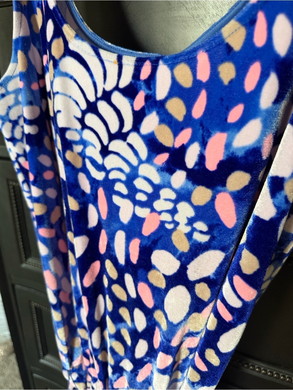 NEW Lilly Pulitzer Nena Velour Jumpsuit Size S - Picture 7 of 9